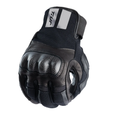TUR G-Speed Men's Black Motorcycle Gloves CE