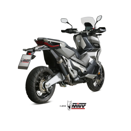 Mivv GP Pro Auspuff schwarz für Honda XADV 750 2017-2026