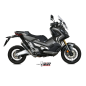 Escape Mivv GP Pro negro para Honda XADV 750 2017-2026