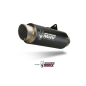 Échappement Mivv GP Pro noir pour Honda XADV 750 2017-2026 Échappement Mivv GP Pro noir pour Honda XADV 750 2017-2026