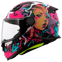 Casco integral para niños LS2 FF812 Kid Cyberg mate