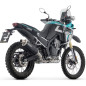 Silencieux Arrow Indy Race en aluminium foncé avec embout en acier, pour Kove 800X PRO / 800X Rally 25-26 Silencieux Arrow Indy Race en aluminium foncé avec embout en acier, pour Kove 800X PRO / 800X Rally 25-26