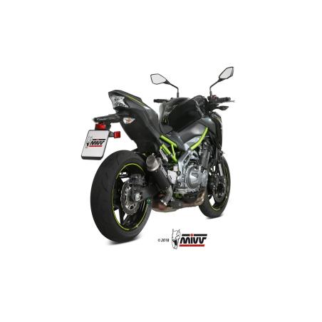 Échappement Mivv GP Pro Carbone pour Kawasaki Z900 2017-2019