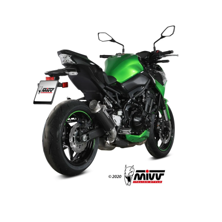 Mivv GP Pro Carbon Fiber Exhaust for Kawasaki Z900 2020-2024