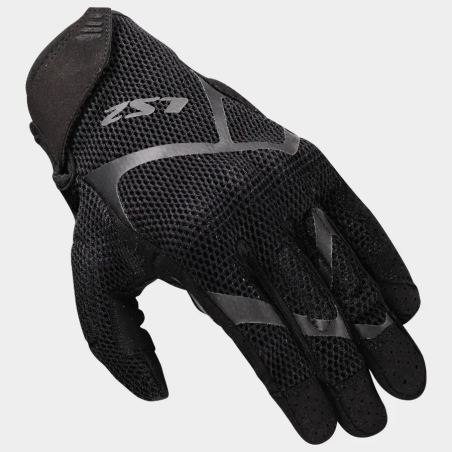 LS2 RAY II Men's Summer Motorcycle Gloves Black