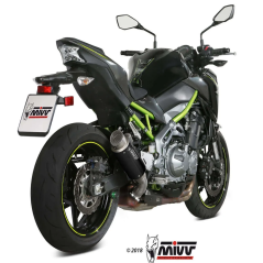 Mivv GP Pro Auspuff schwarz für Kawasaki Z900 2017-2019