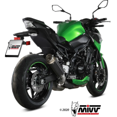 Échappement Mivv GP Pro noir pour Kawasaki Z900 2020-2024