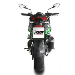 Mivv GP Pro Black Exhaust for Kawasaki Z900 2025-2027