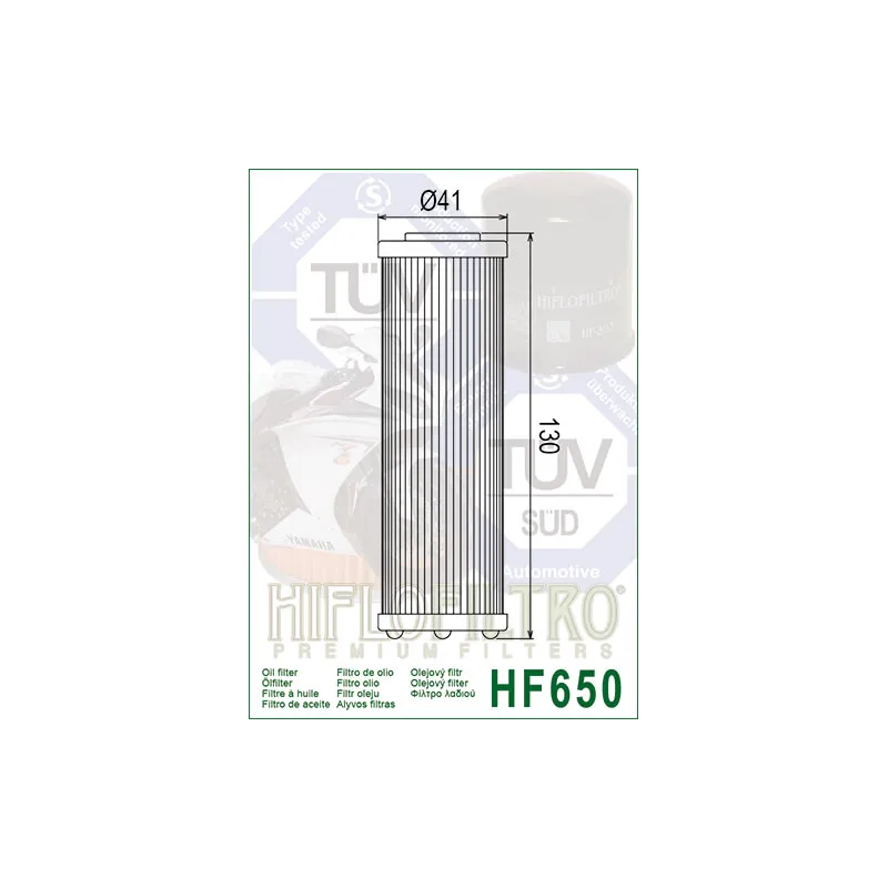HF650 Motoroliefilter voor KTM 790 / 890 / 950 / 990 / 1050 / 1090 / 1190 / 1290, SX 450/550, Rally 450, CFMOTO MT800 HF650 Motoroliefilter voor KTM 790 / 890 / 950 / 990 / 1050 / 1090 / 1190 / 1290, SX 450/550, Rally 450, CFMOTO MT800