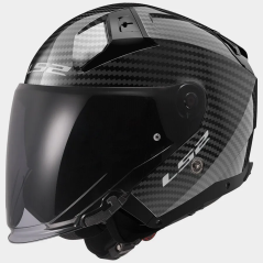 LS2 OF603 Infinity II Carbon Glossy Jet Helmet