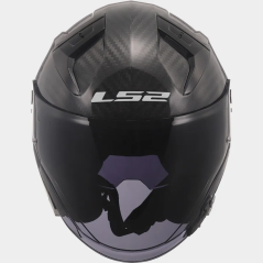 Casco Jet LS2 OF603 Infinity II Carbon Lucido