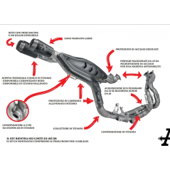 Arrow Competition EVO Titanium Dark Full Exhaust for Ducati Panigale V4 2025-2026