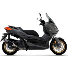 Scarico completo Arrow Urban alluminio Dark per Yamaha XMAX 125 2021-2024