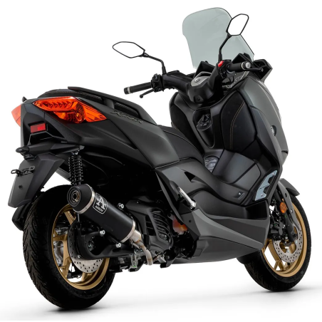 Arrow Urban Dark Aluminium Full Exhaust for Yamaha XMAX 125 2021-2024