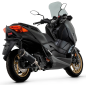 Échappement Arrow Urban Aluminium Dark pour Yamaha XMAX 125 2021-2024