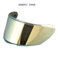 Yellow mirror visor for Givi X25 helmet Z2717YR