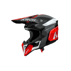 Airoh Wraaap Conquer Red Gloss Cross Helmet WRAC55