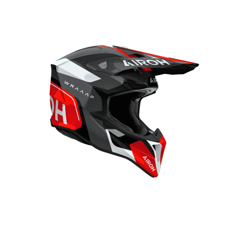 Airoh Wraaap Conquer Red Gloss Crosshelm WRAC55