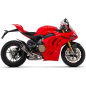 Silenciadores de escape racing Arrow Works full titanio para Ducati Panigale V4 2018-2024, Streetfighter V4 2020-2024