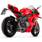 Arrow Works Racing Titanium Exhaust with Steel Link Pipes for Ducati Panigale V4, Streetfighter V4
