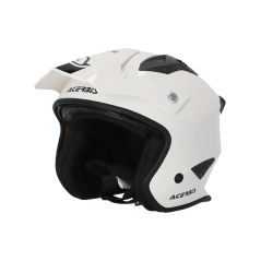 Acerbis Aria 2206 Jet Helmet White Glossy