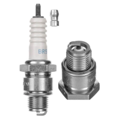 Bujía NGK BR9HS para motores Minarelli Aerox, Neos, F12, Nitro
