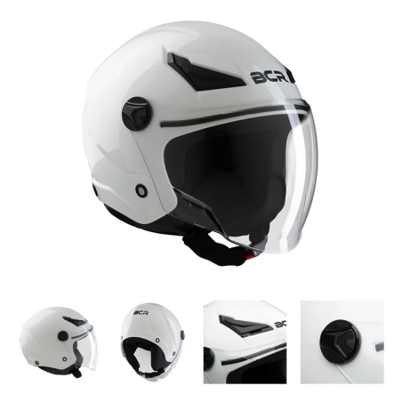 Casque Jet BCR ECE 22.06
