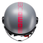Momo Design FGTR Classic Fluo Jethelm Mattgrau / Fuchsia ECE2206