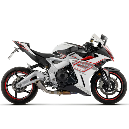 Arrow Pro Race Nichrom Racing Uitlaat Zontes ZT703-RR | Art. 77026PRI