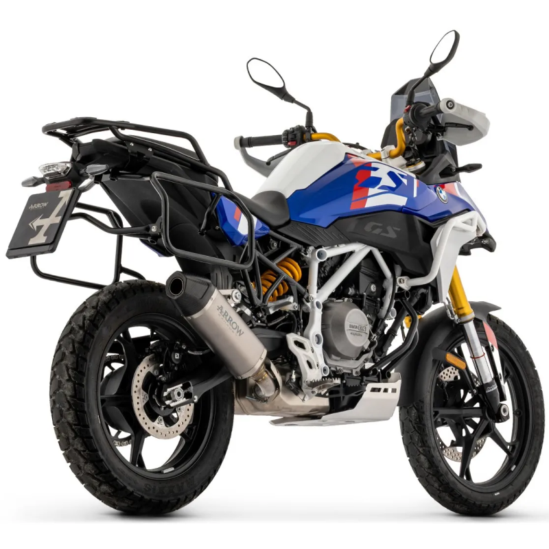 Terminale di Scarico Arrow Indy Race Titanio per BMW F 450 GS 2026- Terminale di Scarico Arrow Indy Race Titanio per BMW F 450 GS 2026-