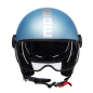 Casque Jet MOMO Design FGTR Evo Matt Spring Blue / Silver E22/06 Casque Jet MOMO Design FGTR Evo Matt Spring Blue / Silver E22/06