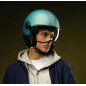 Casque Jet MOMO Design FGTR Evo Matt Spring Blue / Silver E22/06 Casque Jet MOMO Design FGTR Evo Matt Spring Blue / Silver E22/06