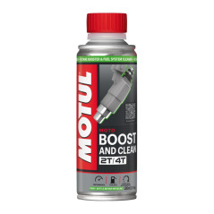 Motul Boost and Clean Moto additif essence, boîte de 200 ml