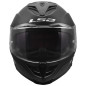 LS2 Storm III FF818 matte black full-face helmet