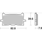Brembo 07HO62LA Sintered Road Brake Pads , 1 pair Africa twin 1000-1100, XADV - Forza 750, CBR650R, CB300R
