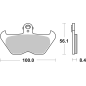 Brembo 07BB24SA Gesinterde Remblokken Weggebruik, 1 paar  BMW R1150GS, R850R