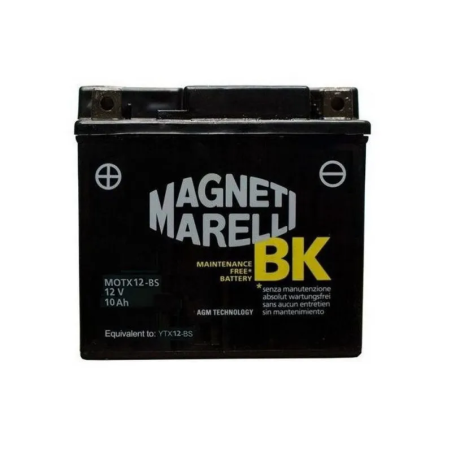 Accu Magneti Marelli YT12B-BS MOT12B-BS 10,5A CCA 210A, 150x69x130mm
