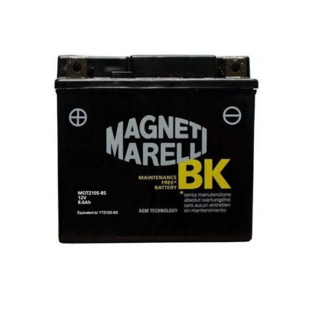 Accu Magneti Marelli YTZ10S MOTZ10S-BS 8,6AH, 150x87x93mm