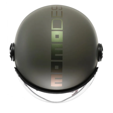 Casco Momo Design CLASSIC flip bronce verde mate E2206