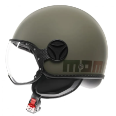 casque Momo design FGTR CLASSIC Flip vert bronze matte E2206