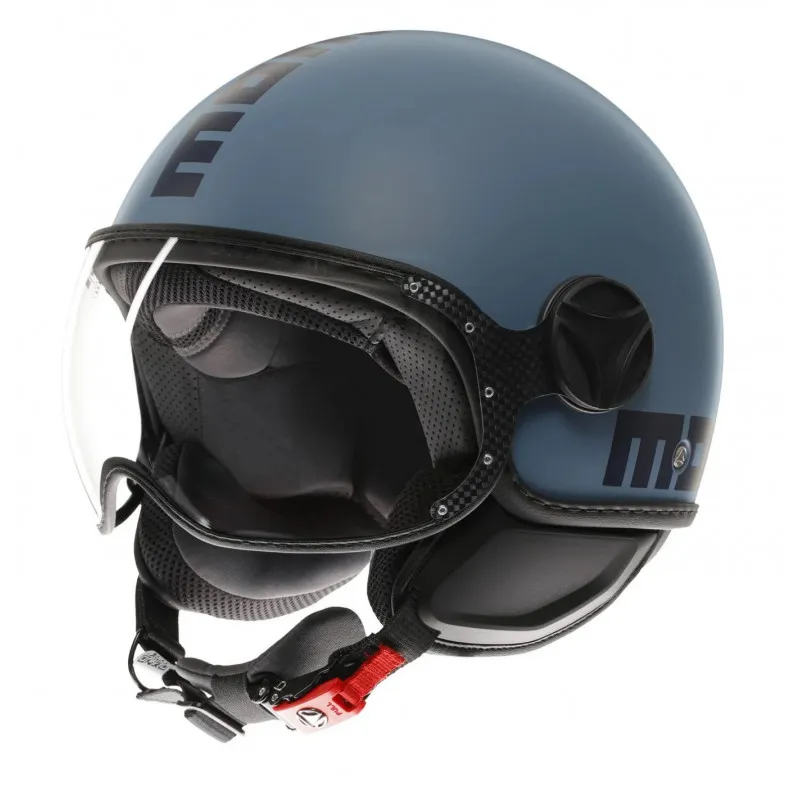Casco Momo design CLASSIC Dusty Blu opaco E2206