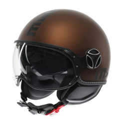 MOMO DESIGN FGTR EVO HELMET ESPRESSO  ECE2206