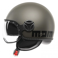 MOMO DESIGN FGTR EVO HELM TITANIUM FROST ECE2206