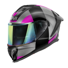 Casco Givi 50.3 Vision nero lucido titanio fucsia