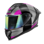 Casco Givi 50.3 Vision negro brillante titanio fucsia