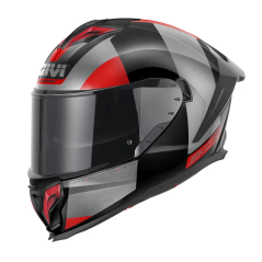 Givi 50.3 Vision helm zwart titanium rood glanzend