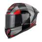 Givi 50.3 Vision Helm schwarz titanrot glänzend