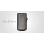 Porta cellulare moto impermeabile Optiline 90x175 mm per sistemi Duo Lock