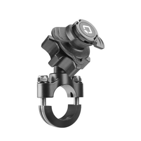 OPTILINE TELEFOONHOUDER METAAL U-TYPE PRO VOOR STUREN 22-28 MM Ø DUO LOCK