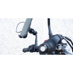 Soporte porta teléfono Optiline Mirror para retrovisor con Duo Lock